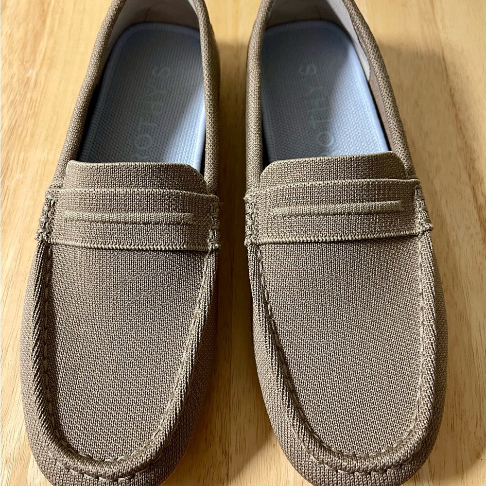 Rothy’s The Driver in Latte, Size 8.5